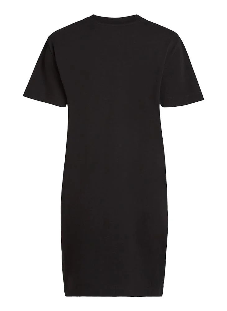 كالفن كلاين جينز Logo Crew Neck T-Shirt Dress