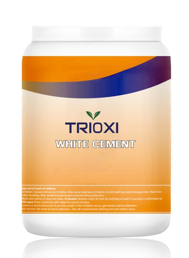 Trioxi White Cement 750 Gram - Superior Quality for Artistic, Industrial & Home Use - Image 1