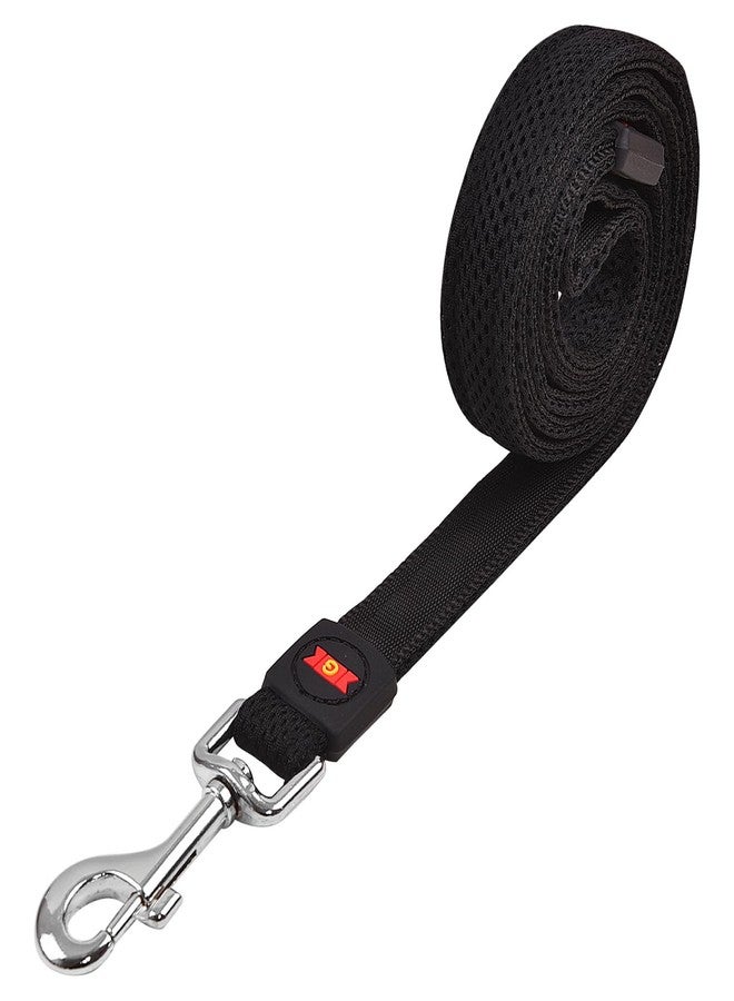 Glenand Mesh Leash Dca201 Soft Nylon Cloth for Your Pets, Medium Black - Image 3