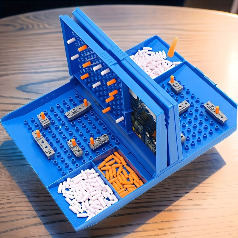 Naval Battle Strategy Board Game 2 Player Competition Set - Image 1
