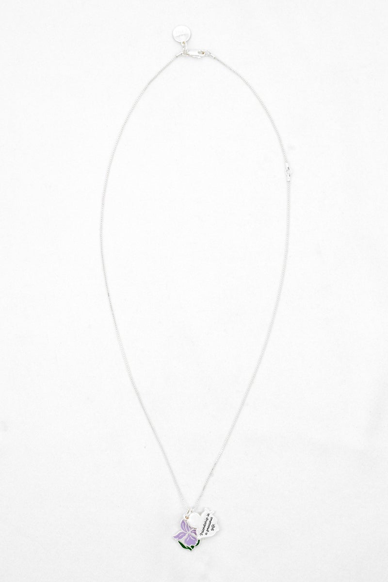 ALEX AND ANI Women Stainless Steel Sentimental Slider Necklace, Silver - Image 2