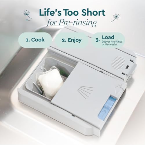 Puracy Dishwasher Pods, Dishwasher Detergent, Free & Clear Dish tabs - Enzyme-Powered, Spot & Residue Free - TikTok Trend Items, Must Haves from TikTok Made Me Buy It (Free & Clear, 50 Count) - Image 5