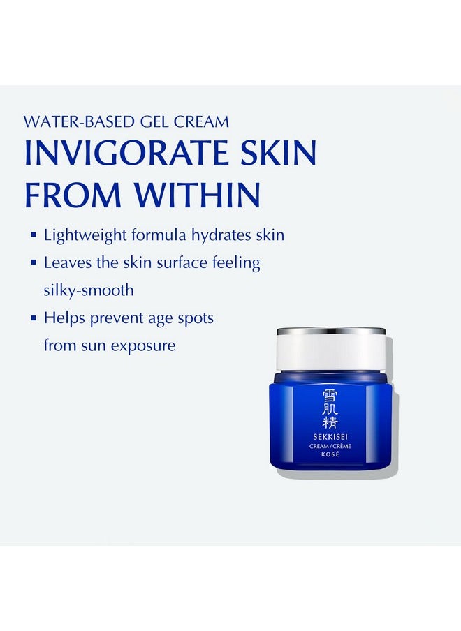 Sekkisei - Cream Lightweight Waterbased Hydrating Gel Cream 1.4 Ounce - Image 1