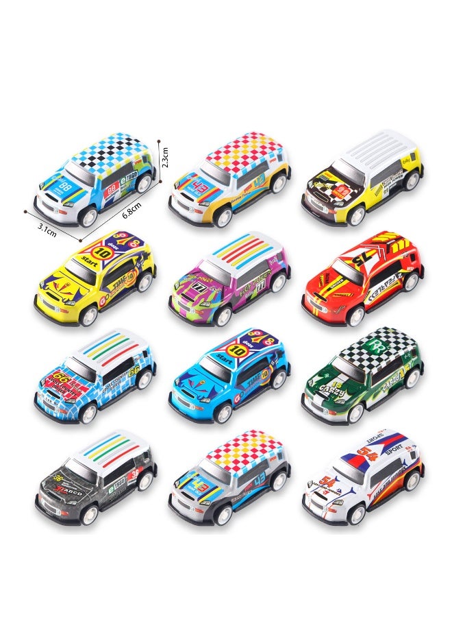 HALAMODO 50PCS Alloy Pull Back Toy Cars Set | Mini Metal Vehicles | Kids Toy Simulation Model Gift | 6.8Cm Compact Size | Vibrant Colors | Smooth & Safe Edges | 50 Random Assorted Styles | Collectible Toys for Boys & Girls | Parent-Child Interactive Gift | Eco-Friendly Material - Image 2