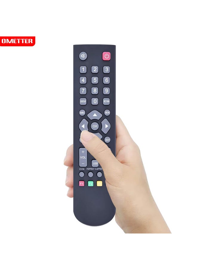 OMETTER - RC2000C Replaced Remote Control Fit for TCL TV 32D100 LE39FHDE3010 32D2700 LE40FHDE3010 32B2800 RC200 3D RC2000C11 RC2000C02 - Image 1