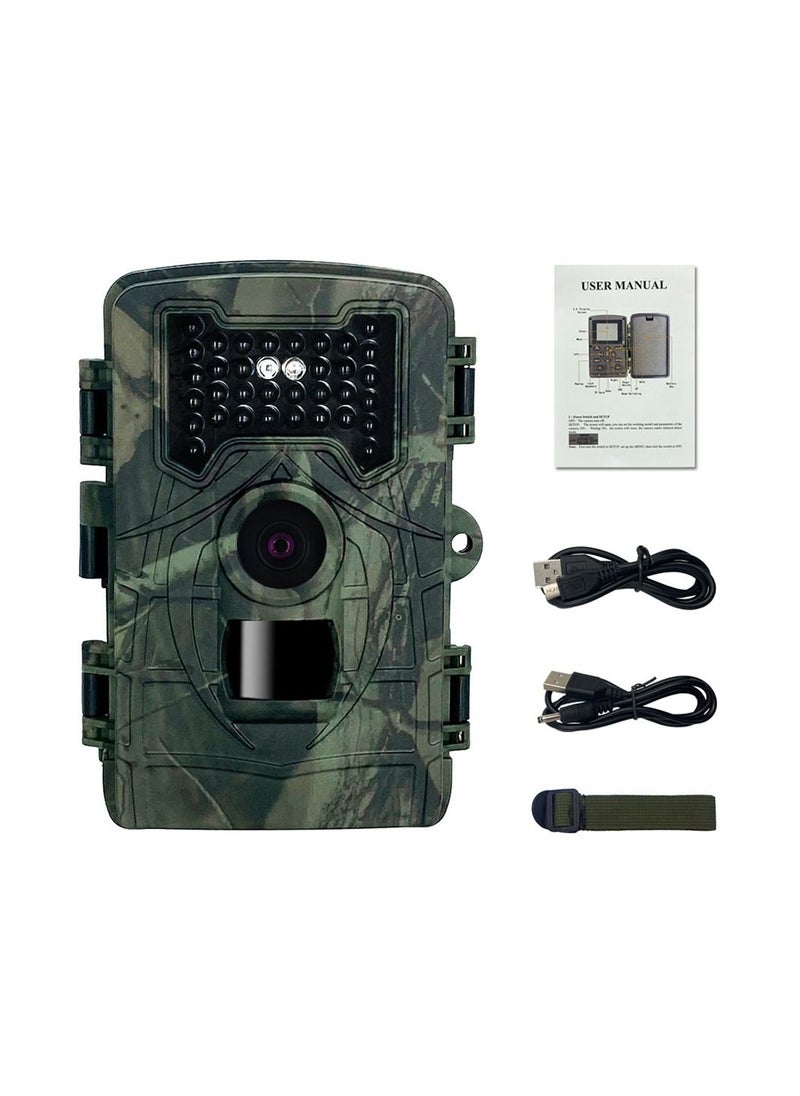 Generic Day Night Photo Video 1080P Taking Trail Camera Multi-function Outdoor Animal Observation House Monitoring Camera IP54 Waterproof with 34 Infrared Lights Camera  - Image 1