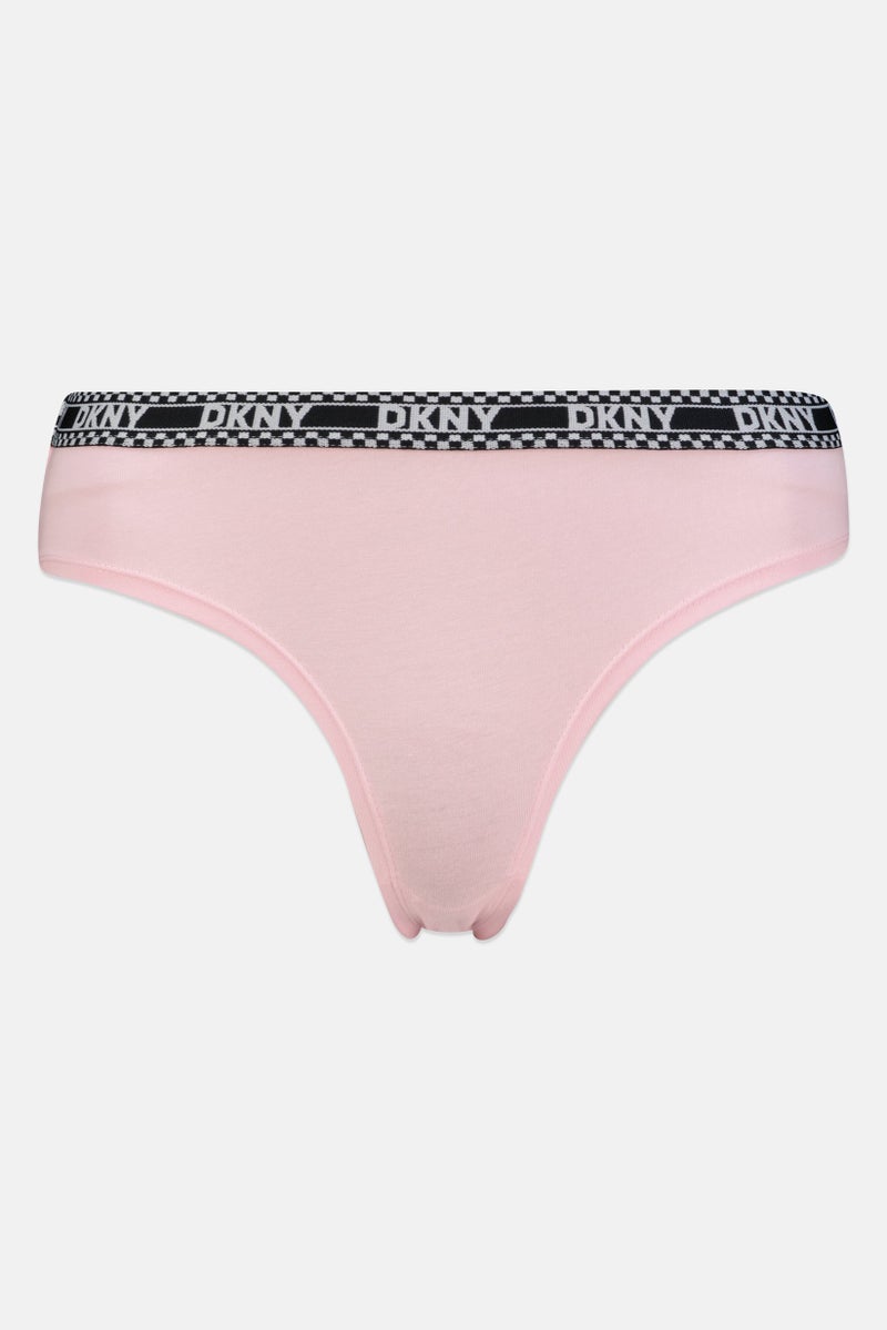 DKNY Women 4 Pieces Brand Logo Hipster Panties, Multicolor - Image 2