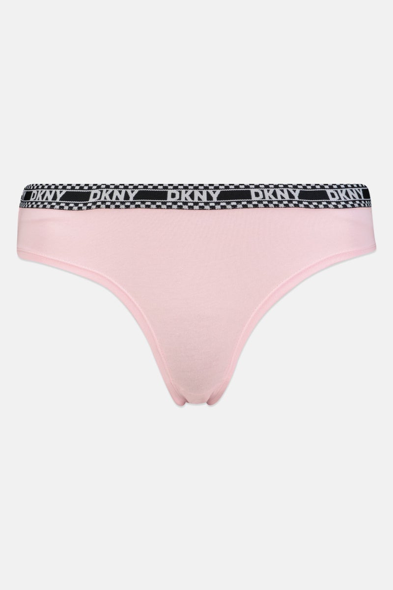 DKNY Women 4 Pieces Brand Logo Hipster Panties, Multicolor - Image 5
