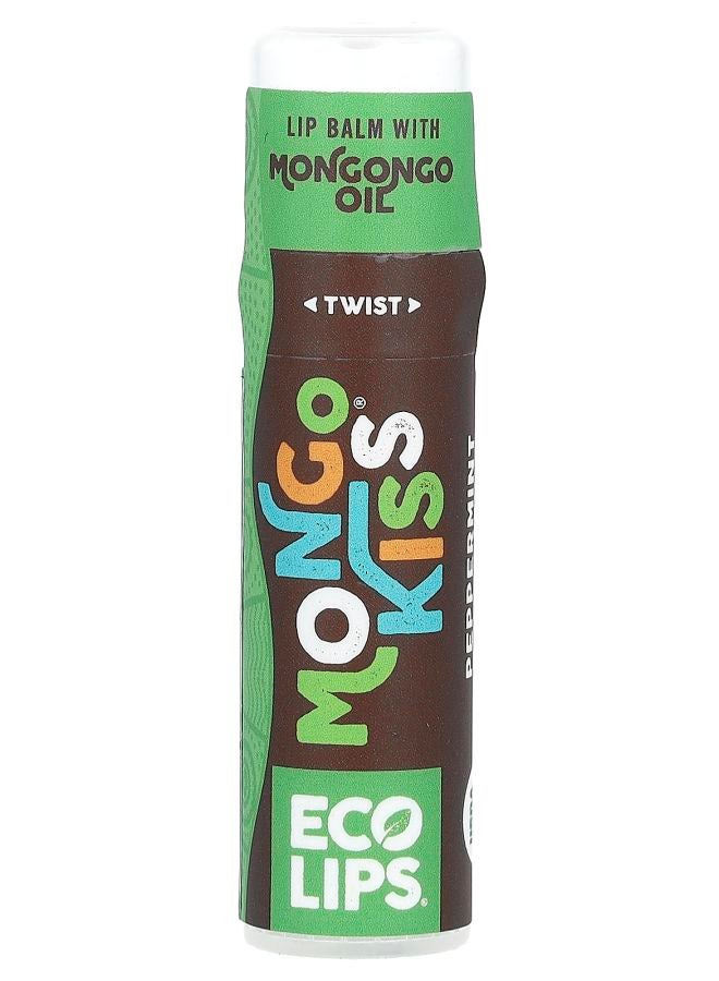 Eco Lips Mongo Kiss Lip Balm Peppermint 0.25 oz (7 g)