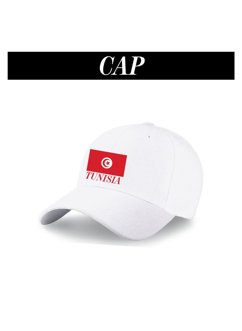 Tunisia Sports Combo Pack - Choose Your Perfect Combo - Cap - Scarf - Flag - Flag Pin - Drawstring Bag - Image 3