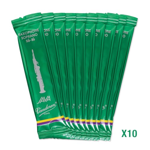 Vandoren SR3035 Soprano Sax JAVA Reeds Strength 3.5; Box of 10 - Image 3