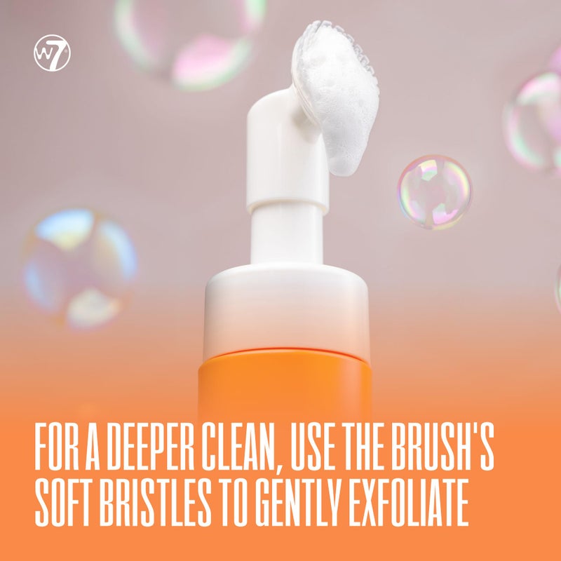 W7 Peachy Clean Cleansing Balm & Hydrating Foam Cleanser Set â€“ Gently Removes Makeup, Dirt & Impurities â€“ Infused with Fruit Extracts & Vitamin E to Help Nourish, Soothe, and Protect the Skin - Image 4