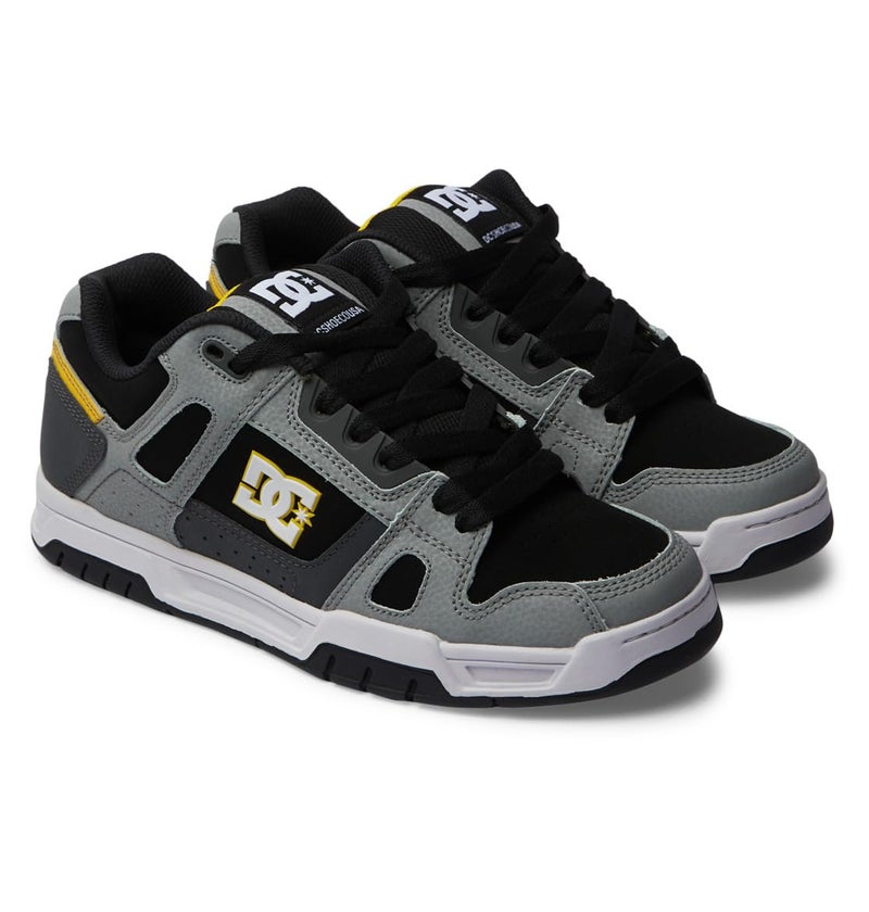 DC Shoes Stag- Grey/Yellow- 9 - Image 2