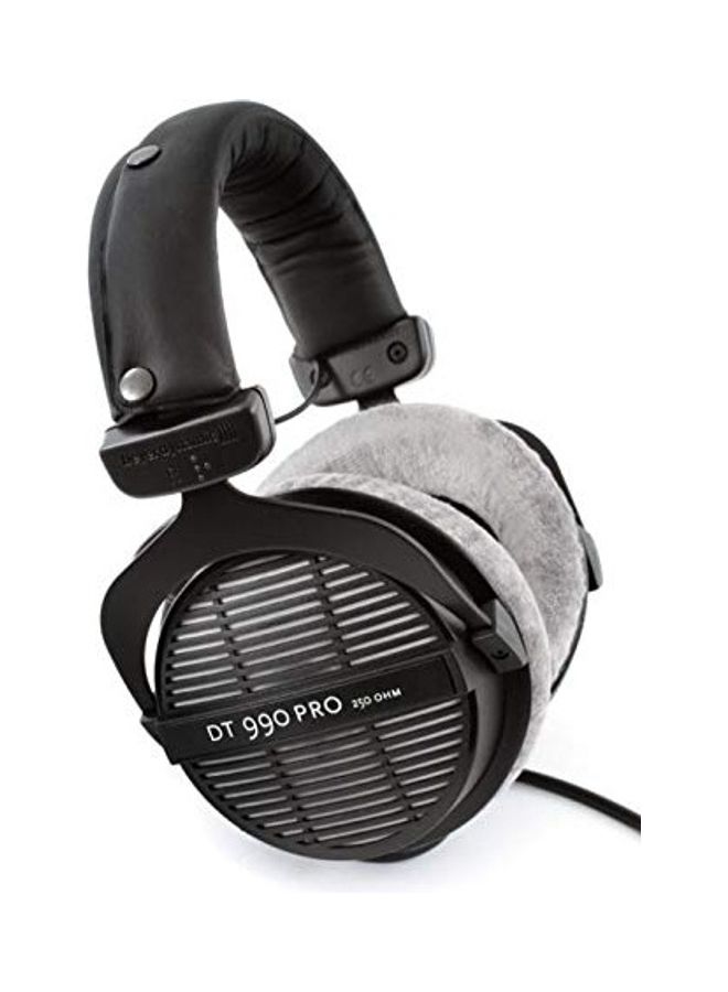بيير ديناميك Beyerdynamic DT 990 PRO 250 Ohm Open Back Headphones Bundle with Full-Sized HardBody Pro Headphone Case, and Blucoil 6-FT Headphone Extension Cable (3.5mm) multicolor - Image 1
