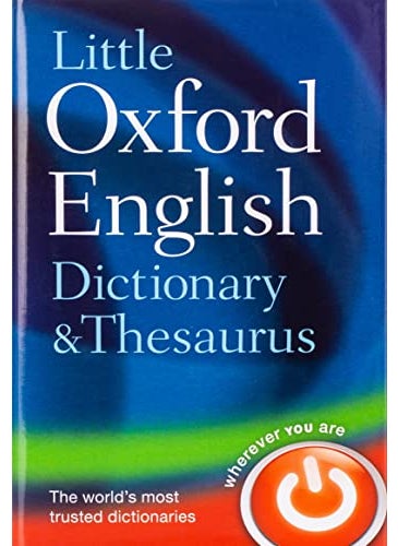 Little Oxford Dictionary And Thesaurus Dictionarythesaurus  - Image 1