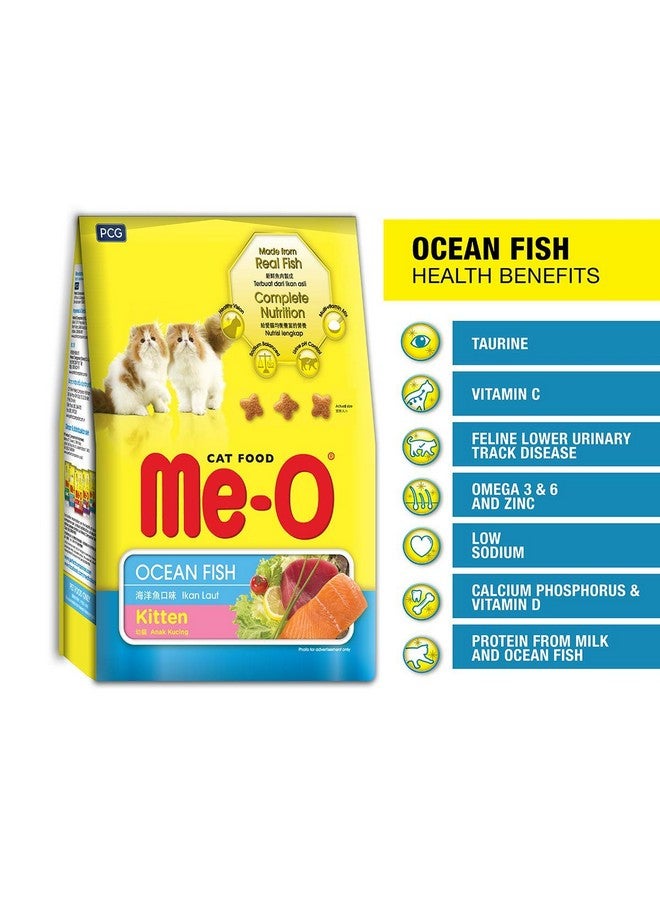 Me-O Kitten Dry Cat Food (Ocean Fish ) 1.1 Kg - Image 3