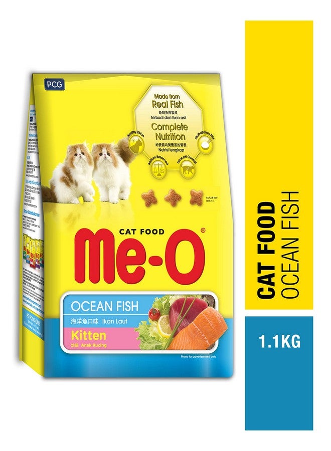 Me-O Kitten Dry Cat Food (Ocean Fish ) 1.1 Kg - Image 2