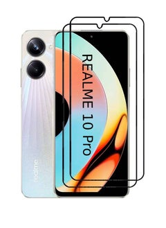 ZOOMEE 2 Pack 9H Hardness Anti-Scratch Tempered Glass Screen Protector For Realme 10 Pro  - Image 1