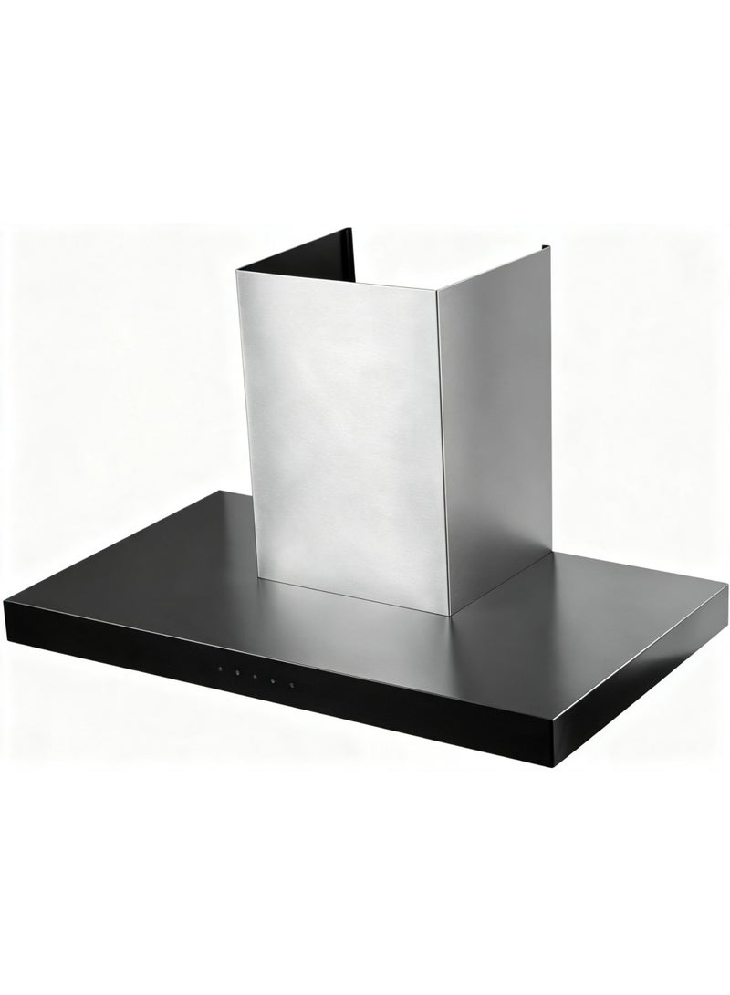 CM FLORENCE 90,WALL MOUNTEF HOOD 90cm SILVER, HAND SENSOR, RANGE HOOD, 3 SPEEDS, TOUCH SWITCH 2 X 3 LAYERS ALUMINUM FILTER, 150 MM OUTLET CARBON FILTER - Image 3