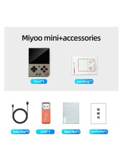 Miyoo MIYOO Mini Plus Portable Retro Handheld Game Console V2 Mini+ IPS Screen Classic Video Game Console Linux System Children's Gift  - Image 1