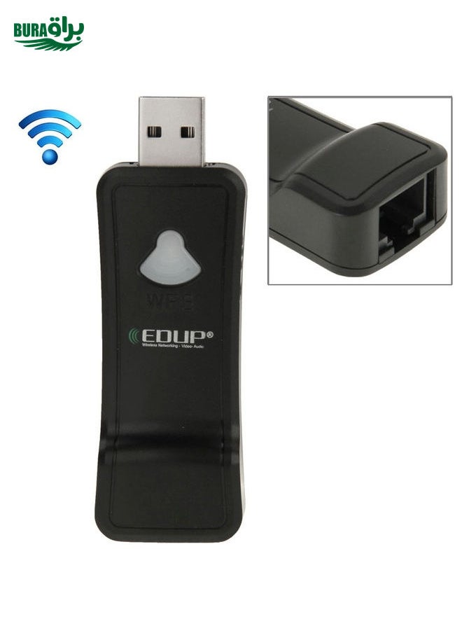 BURAQ EDUP EP-2911 USB 150Mbps 802.11n Wifi Wireless Lan Dongle Network Adapter  - Image 1