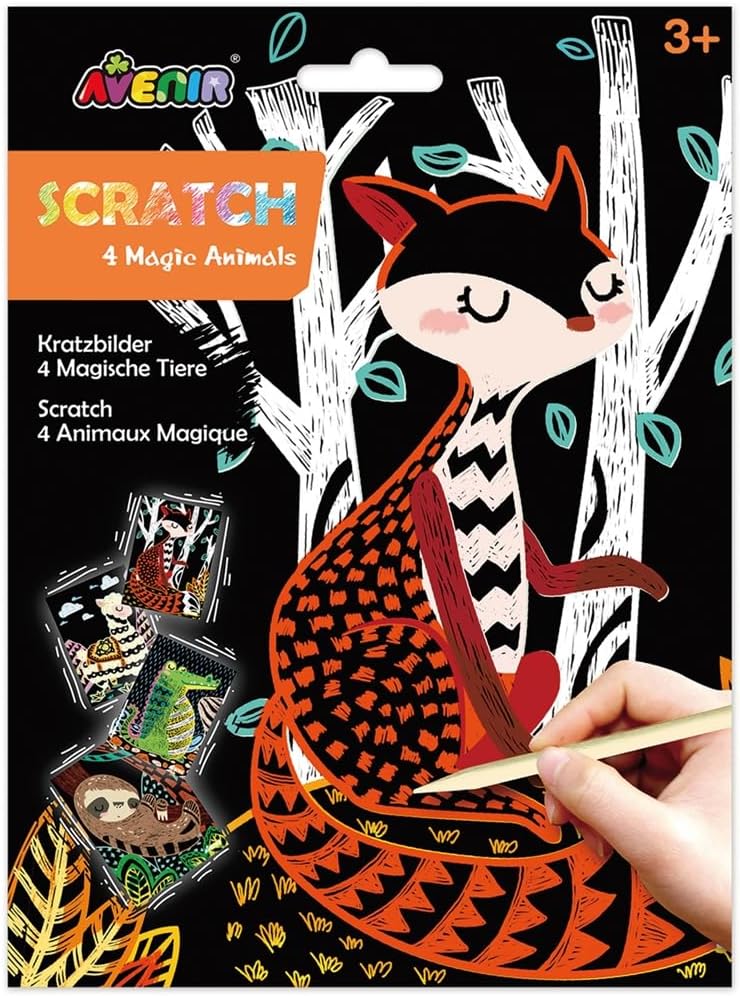 Avenir Scratch-4 Magic Animals