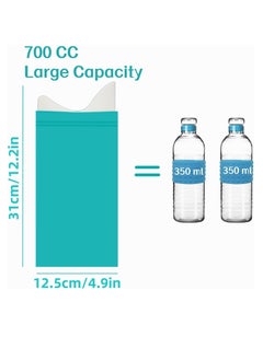 KASTWAVE Emergency Unisex Disposable Urine Bags 8/12/16/24 Pack 700ML Portable Camping Travel Pee Vomit Portable Toilet Bag for Traffic Jams, Camping, Hiking, Pregnant,Men Women Patient, Kids Brief Relief  - Image 2