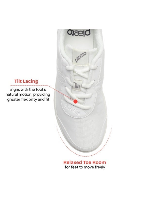 Plaeto Kids School Shoes for Boys & Girls – Lightweight, Durable, Comfortable All-Day Wear with Cushioned Sole, Breathable Design & Strong Grip for School, Sports and Daily Activities - Image 4