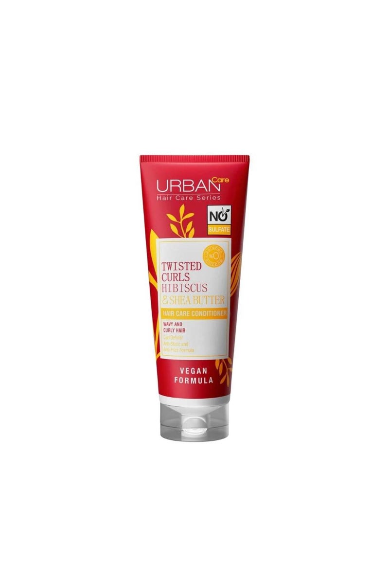 Hibiscus & shea butter hair care shampoo special for curly and wavy hair - sulfate-free - 250ml - Image 1