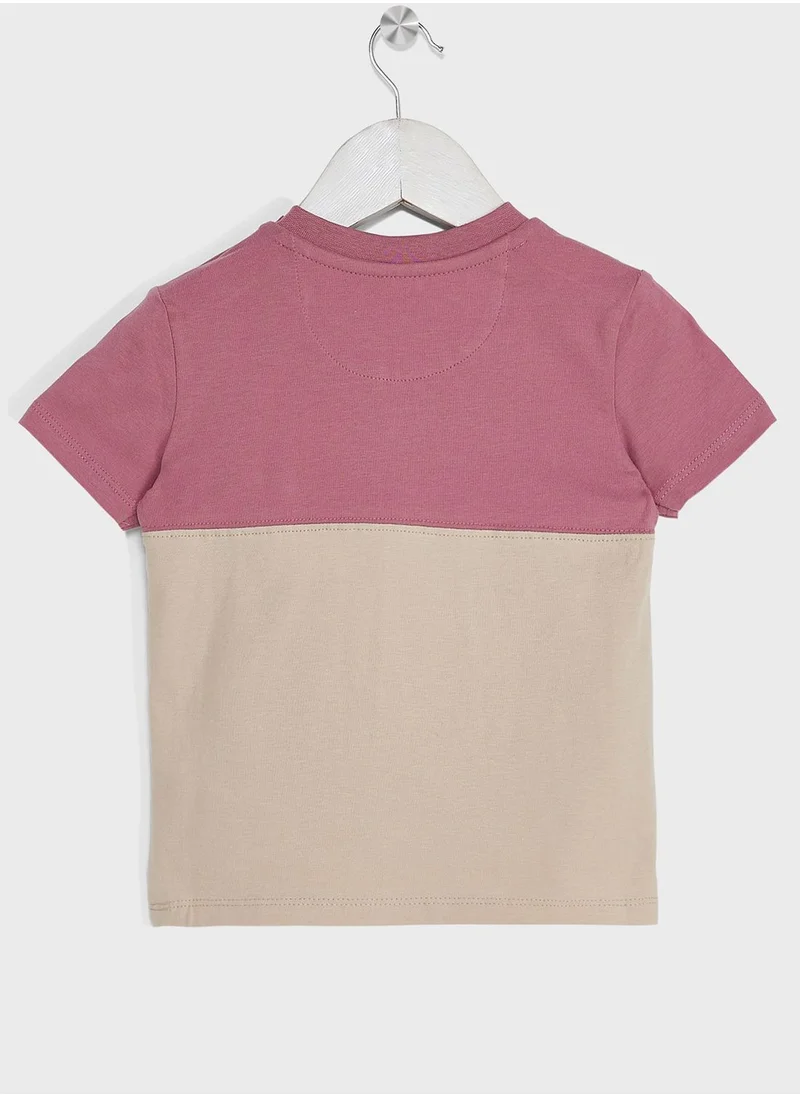 Calvin Klein Jeans Infant Color Block Logo T-Shirt