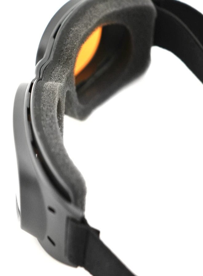 Bobster ® Piston, Matte Black Frame, Amber Lens - Image 2