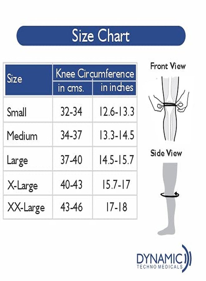 Dyna Foam Hinged Knee Support Brace Open Patella (L) - Image 5