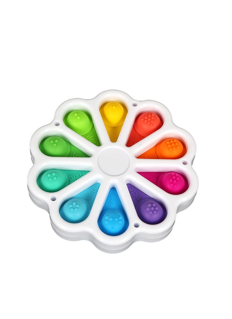 General - Puzzle Decompression Toy Finger Decompression Bubble Game Dip Digital Toy Decompression Breakthrough Puzzle Push Bubble Pop Puzzle Game Quick Push Game Push Button Toy for Kids Girl Boy Birthday Gift - Image 1