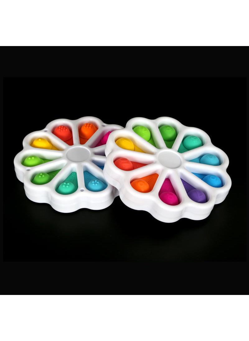General - Puzzle Decompression Toy Finger Decompression Bubble Game Dip Digital Toy Decompression Breakthrough Puzzle Push Bubble Pop Puzzle Game Quick Push Game Push Button Toy for Kids Girl Boy Birthday Gift - Image 1