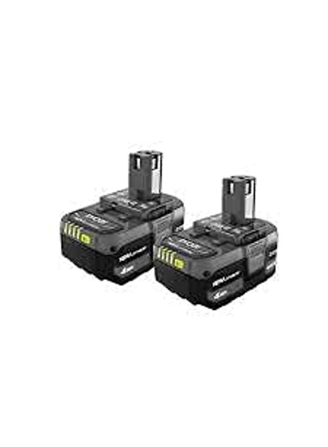 Ryobi MOOH generic1 Ryobi ONE+ 18V Lithium-Ion 4.0 Ah Battery (2-Pack) and Charger Kit, 1 (PSK006) - Image 5