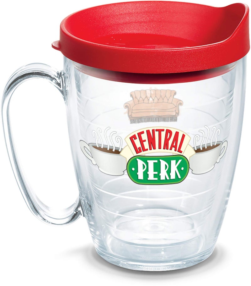Tervis Warner Brothers  Friends Central Perk Insulated Tumbler 16oz Mug Clear