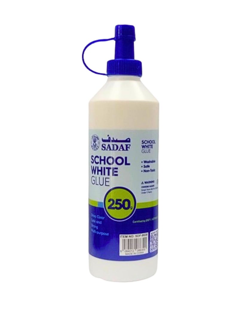 Sadaf White Glue 250g Dries Clear Safe And Strong Multi purpose 1-Pieces - Image 2