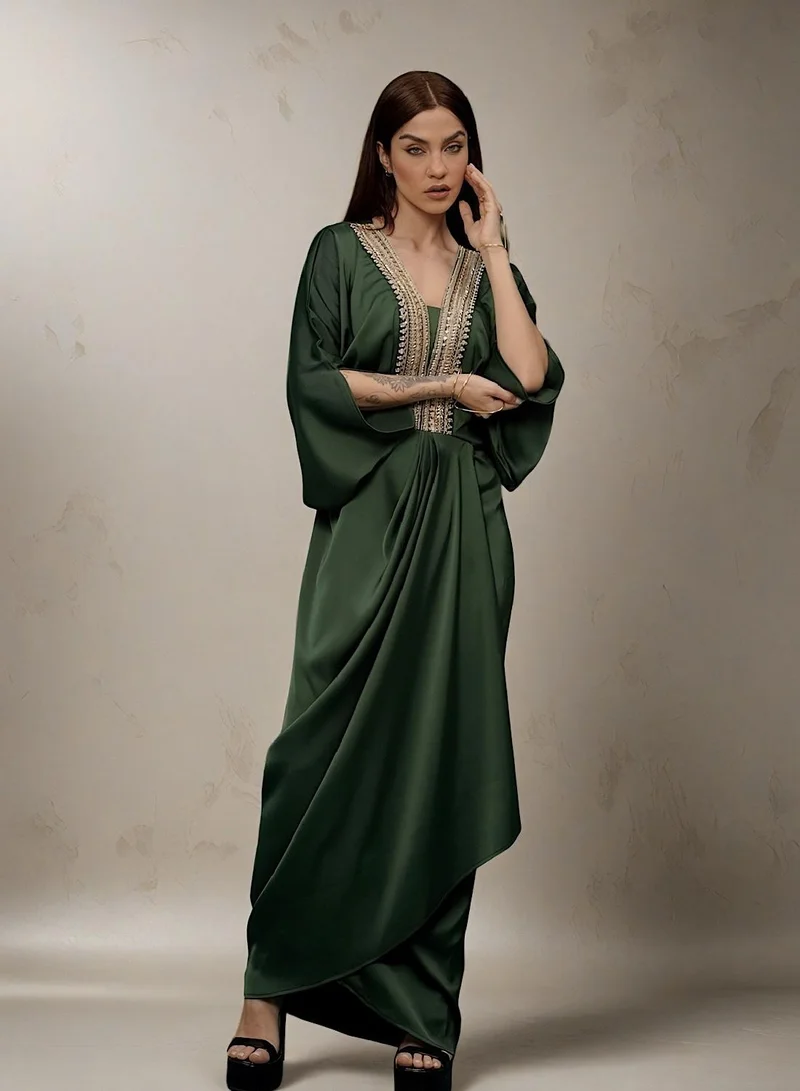 ECSTACY Drape Dress