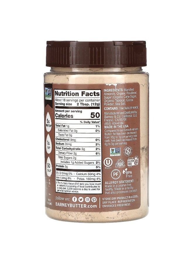 Barney Butter Barney Butter, Powdered Almond Butter, Chocolate, 8 oz (226 g)  - Image 2