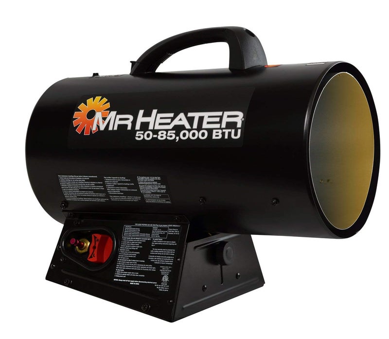 Mr. Heater Mr Heater F271380 MH85QFAV Forced Air Propane Heater Black - Image 1