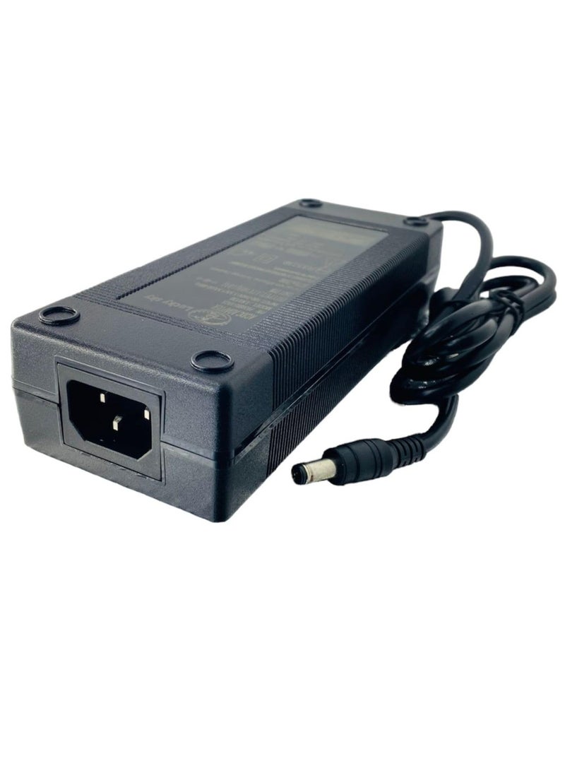 Lucky Sky 1PC 12V 10A ، محول امدادات الطاقة AC / DC تبديل الطاقة في المملكة المتحدة التوصيل لطابعة 3D LED سائق CCTV نظام الأمن مراقب الكمبيوتر وأكثر من ذلك. (12 فولت 10) - Image 2