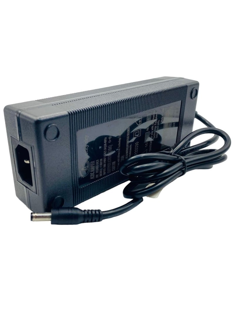 Lucky Sky 1PC 12V 10A ، محول امدادات الطاقة AC / DC تبديل الطاقة في المملكة المتحدة التوصيل لطابعة 3D LED سائق CCTV نظام الأمن مراقب الكمبيوتر وأكثر من ذلك. (12 فولت 10) - Image 3