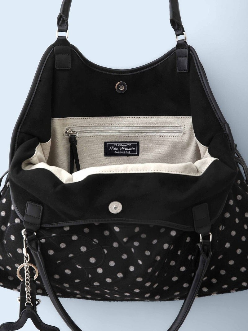 BubbleBum Bad Blue Mori Dimsum Bag Black Shoulder Bag Handbag- Women Daily - Image 3