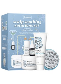 Briogeo Briogeo Scalp Revival Soothing Solutions Value Set – Charcoal + Tea Tree Hair & Scalp Care Kit  - Image 1
