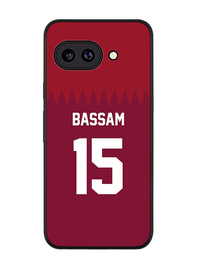 Stylizedd For Google Pixel 9a Case,Slim fit Camera Protection, Shockproof Thin Phone cover  - Football - Qatar,  Bassam