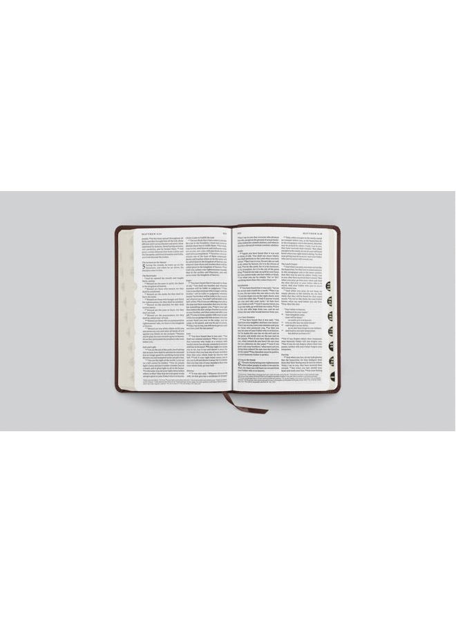 Crossway ESV Thinline Bible, Thumb Indexed (TruTone, Espresso) - Image 4