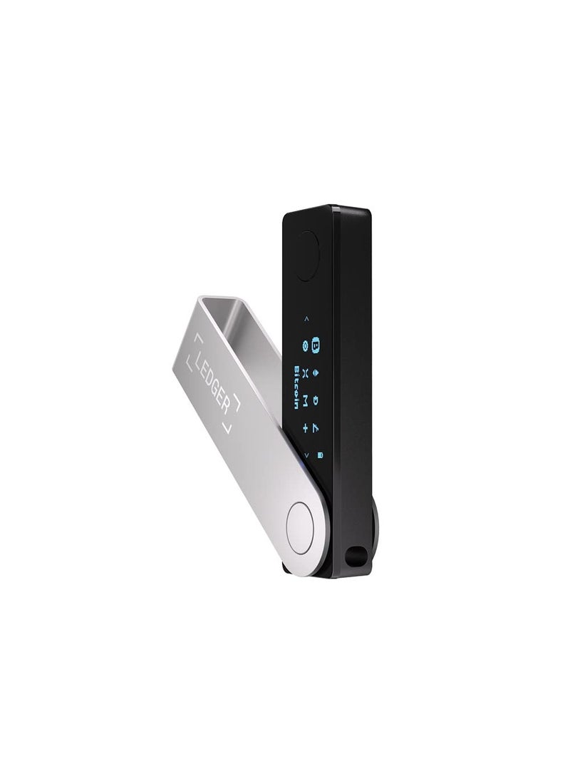 Ledger Ledger Nano X (Onyx Black) Crypto Hardware Wallet - Bluetooth - The Best Way to securely Buy, Manage and Grow All Your Digital Assets  - Image 1
