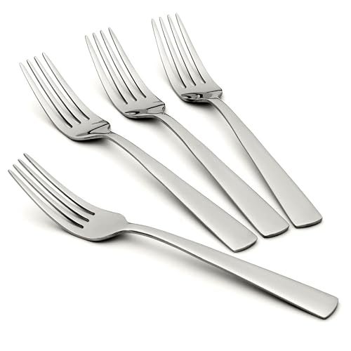 Oneida Everyday Nocha 4PK Salad Forks, Set of 4, Silver - Image 4