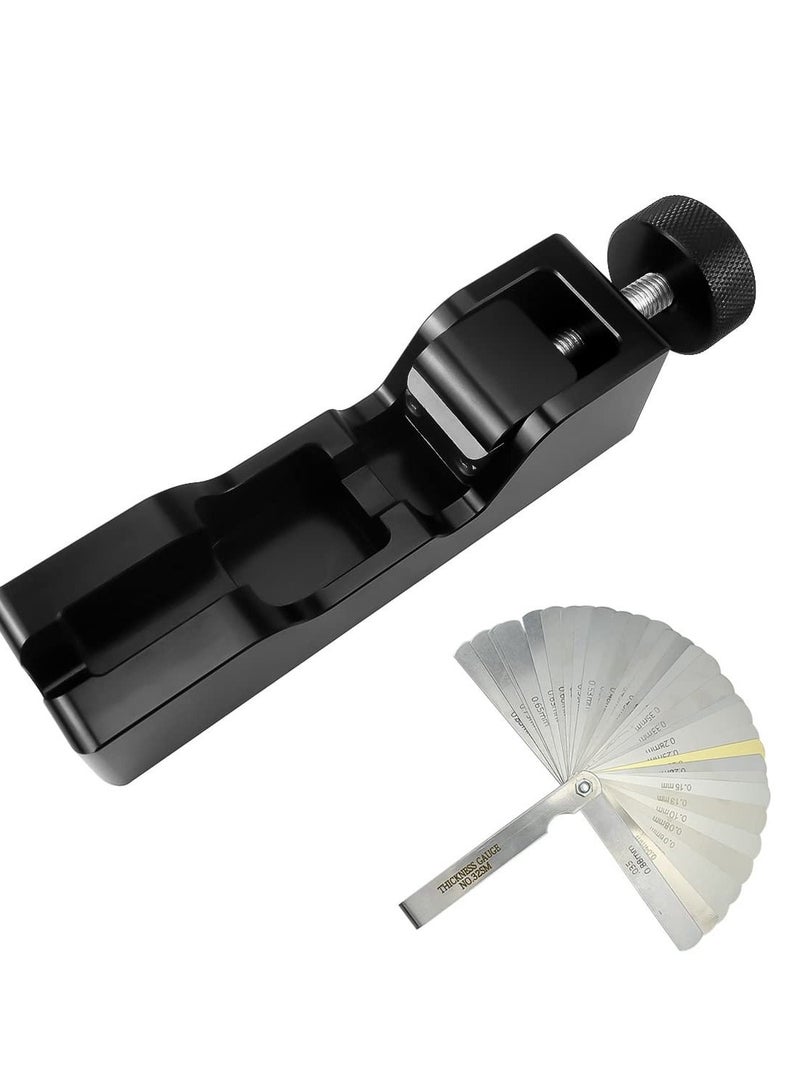 Y&D Universal Spark Plug Gap Tool with Feeler Gauge Fit for Most 10mm 12mm 14mm 16mm Plugs, Black 