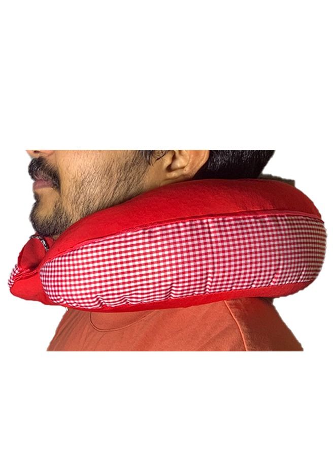 Vibrating Neck Massage Pillow With Music - Image 1